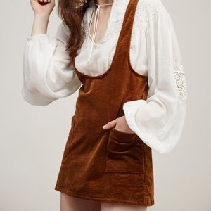 Free People Devoted to You corduroy dress